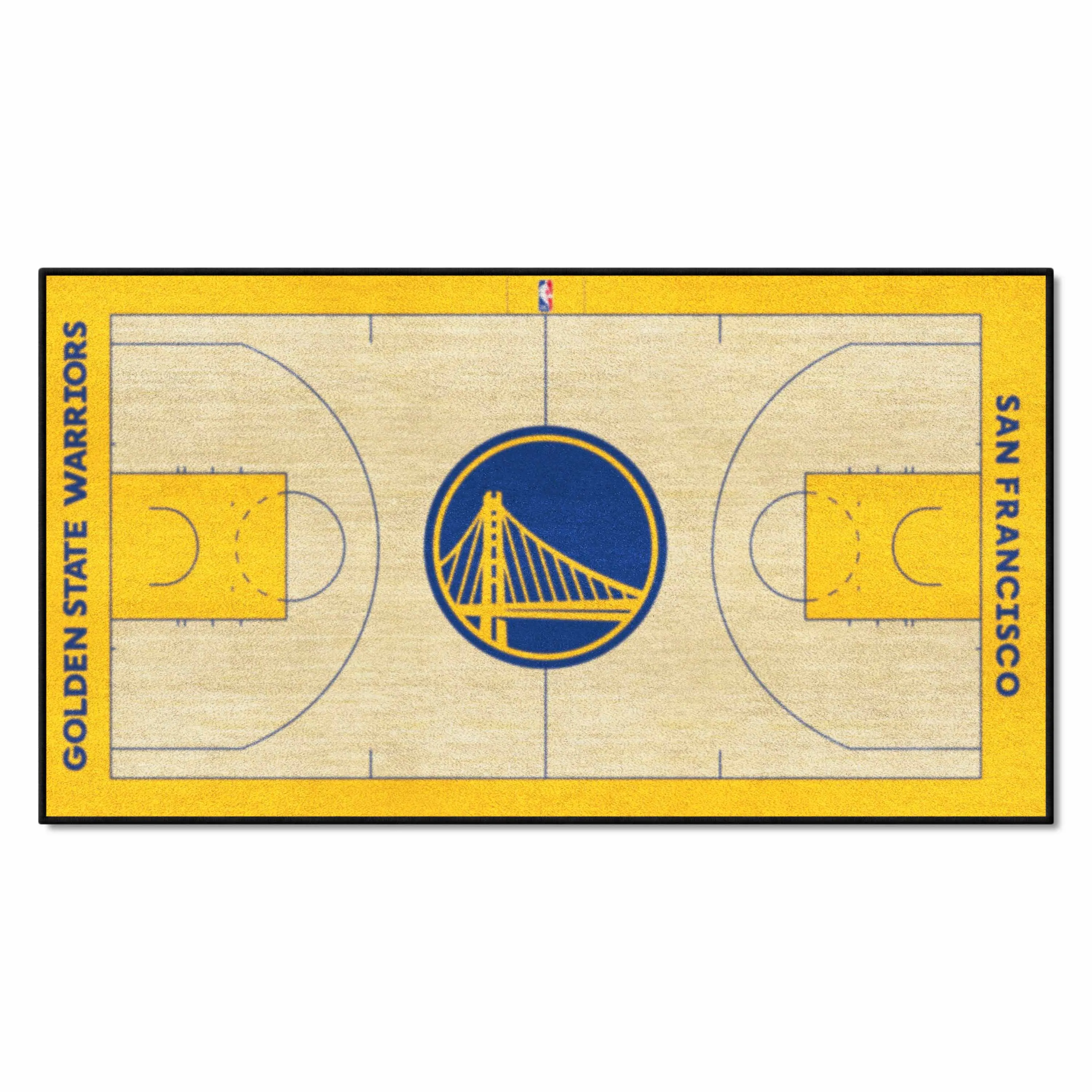 NBA - Golden State Warriors NBA Court Runner