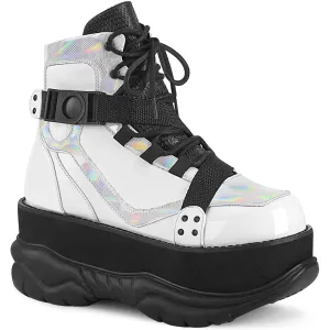 NEPTUNE-181  White Vegan Leather Multi