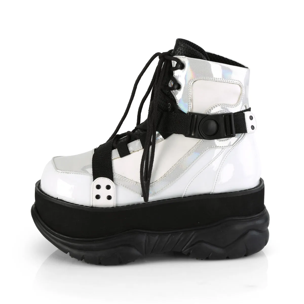 NEPTUNE-181  White Vegan Leather Multi