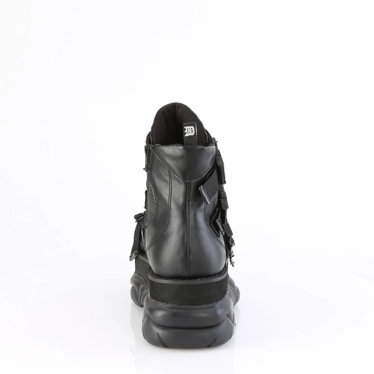 NEPTUNE-68  Black Vegan Leather