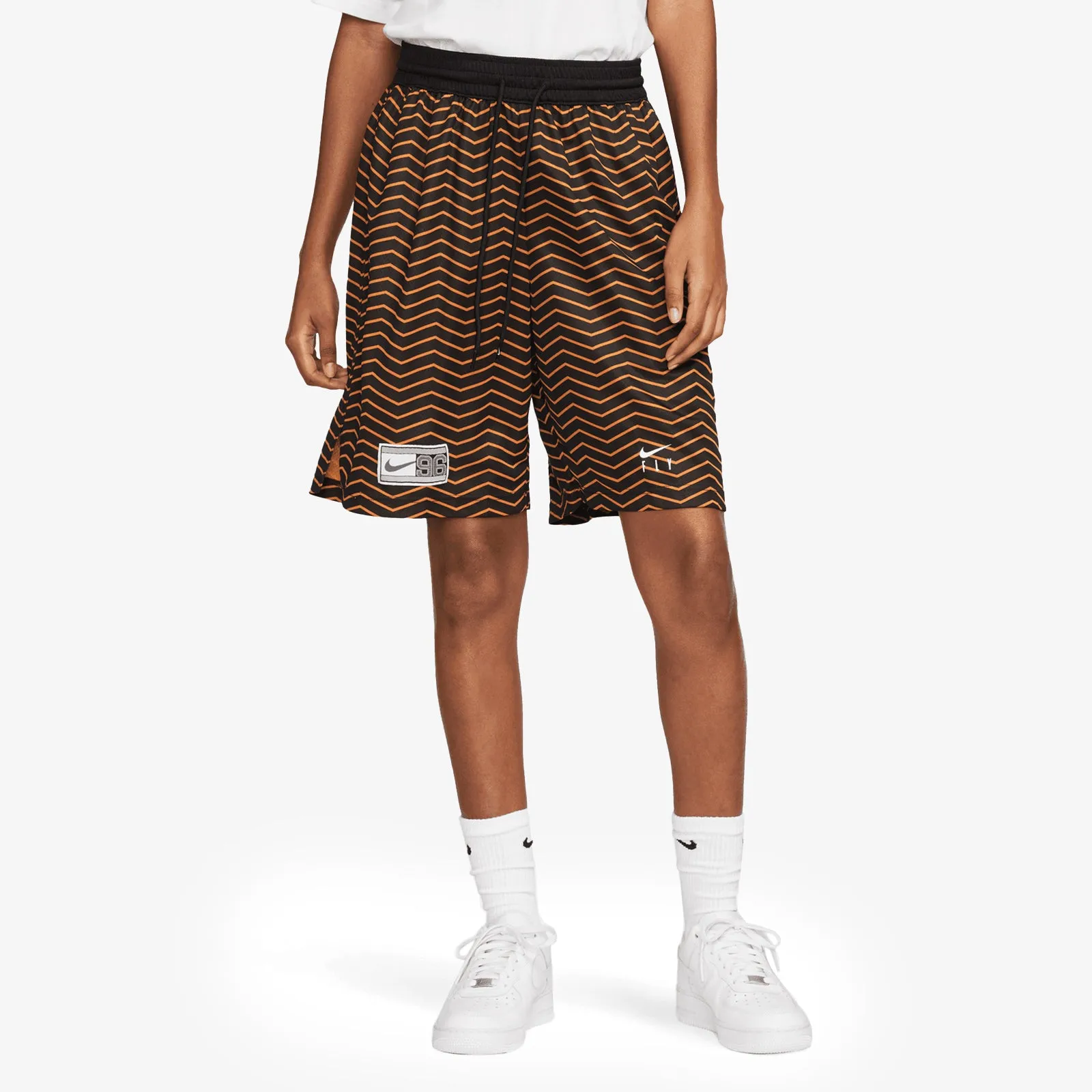 Nike Dri-FIT Women's Basketball Shorts - Orange Monarch