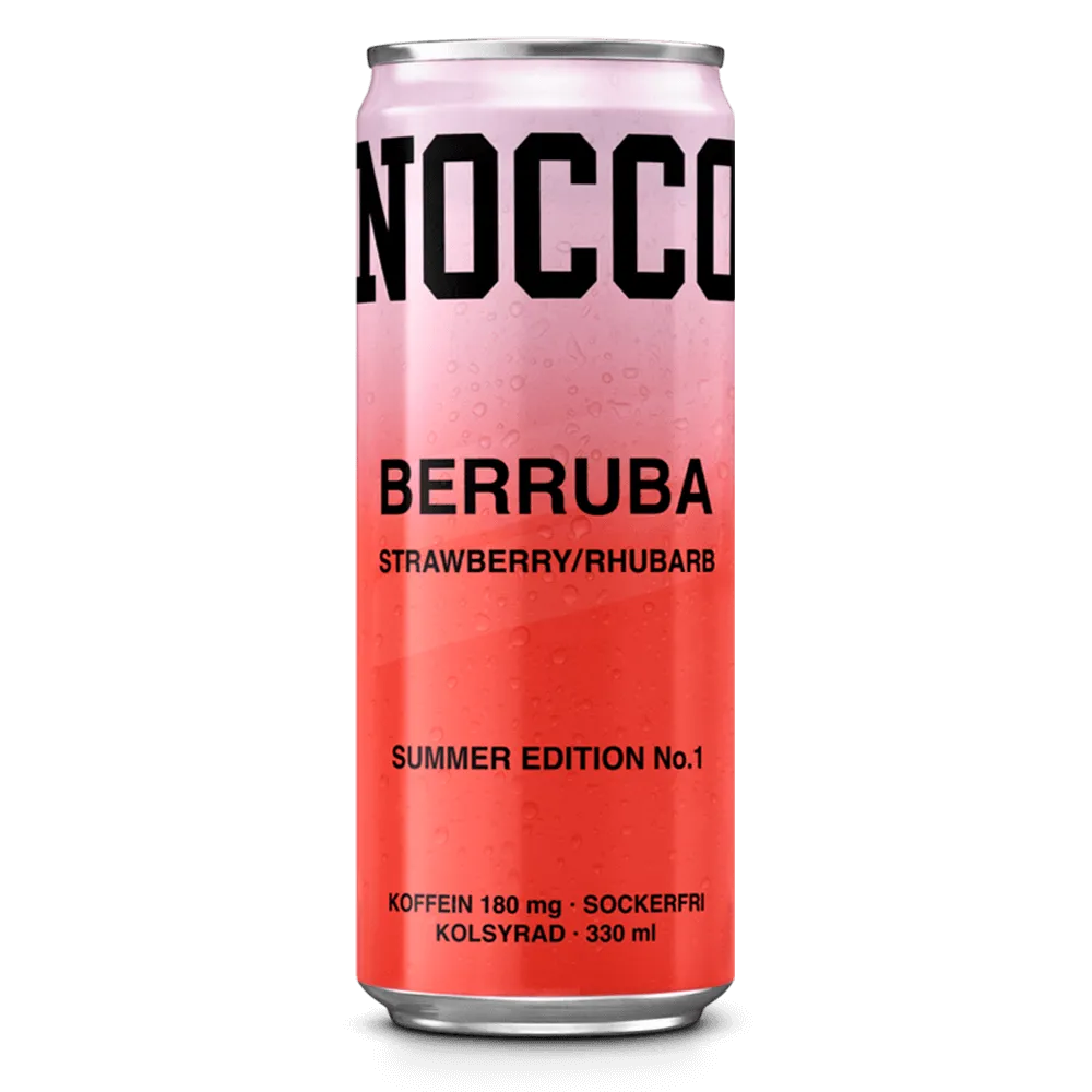 NOCCO Berruba Summer Edition - 24x330ml. (inkl. SE pant)