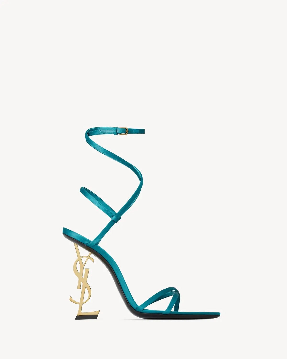 Opyum Sandals In Satin Crepe