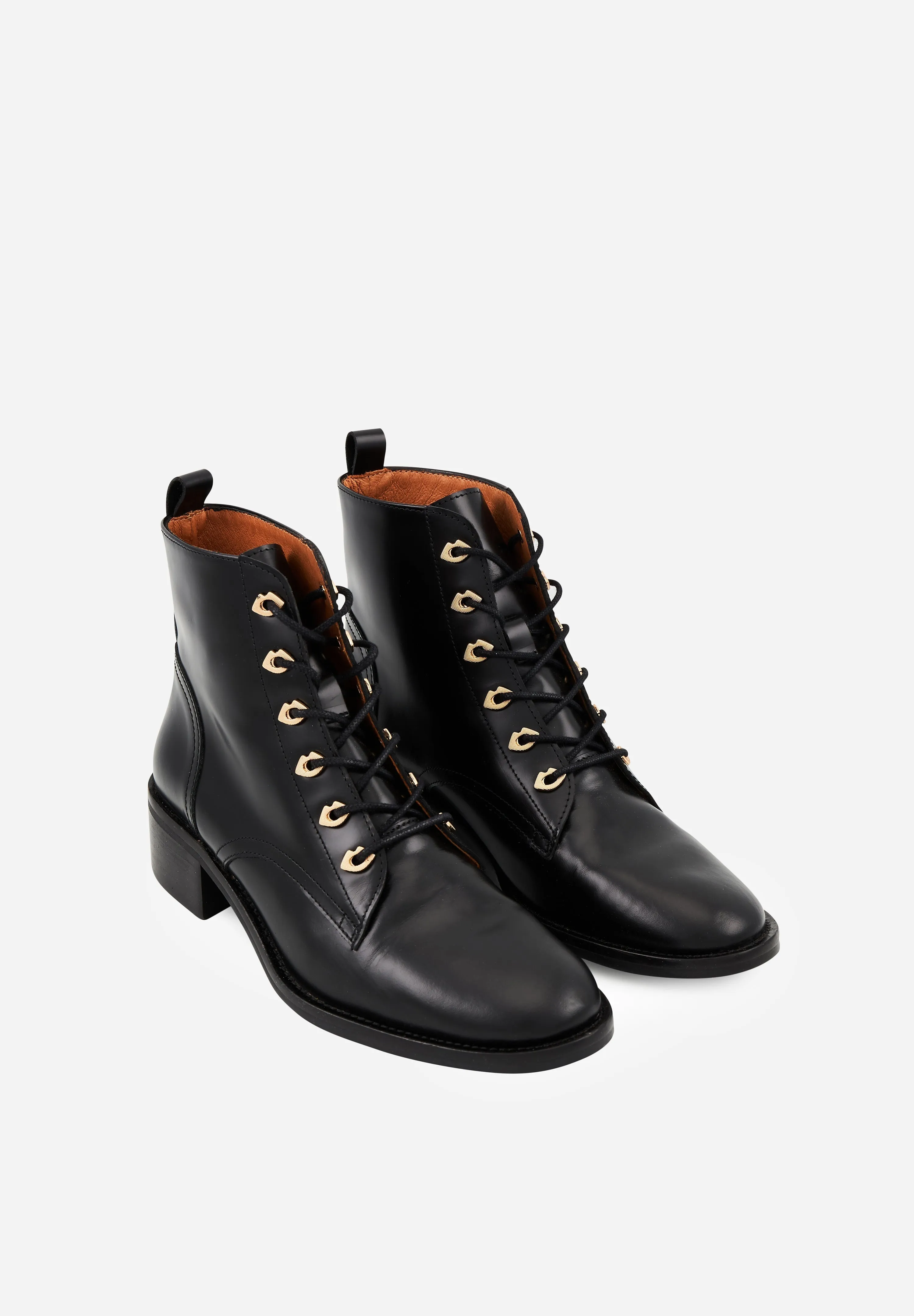 Paulette-Cuir Noir