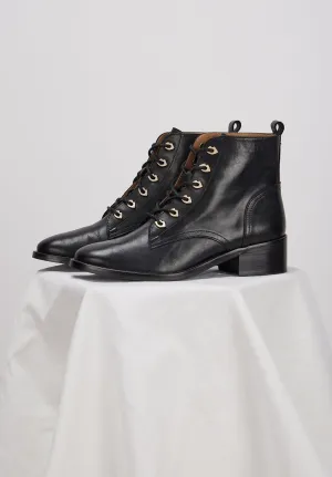 Paulette-Cuir Noir
