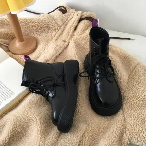 Platform Heightening Ankle Boots UB6213