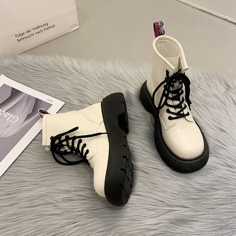 Platform Heightening Ankle Boots UB6213