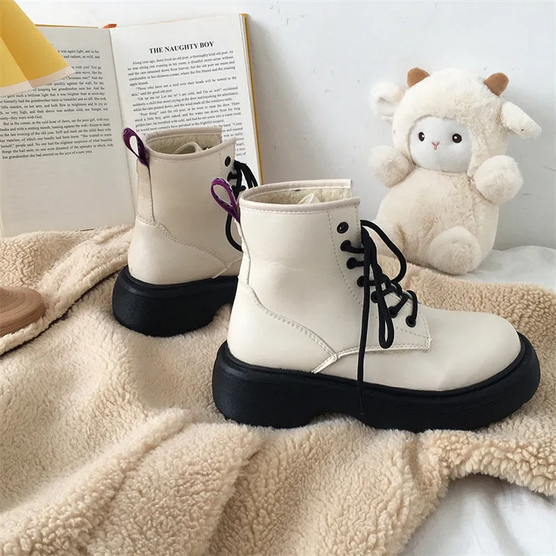 Platform Heightening Ankle Boots UB6213