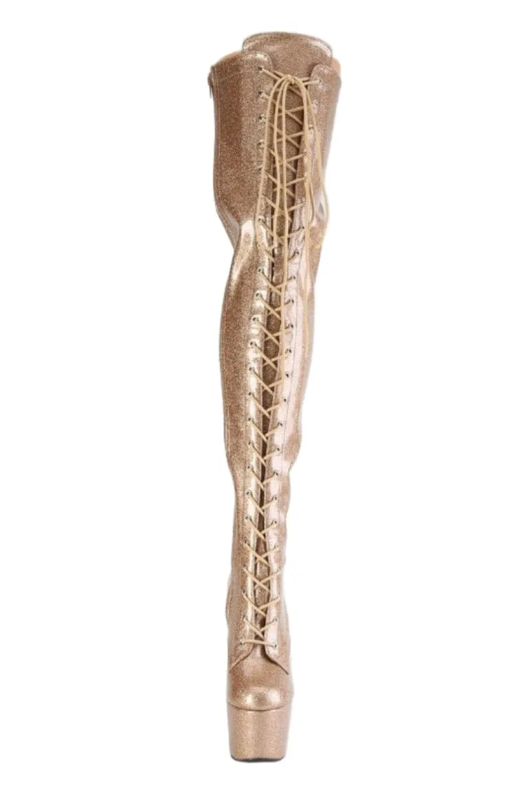 Pleaser ADORE-3020GP Thigh Boot