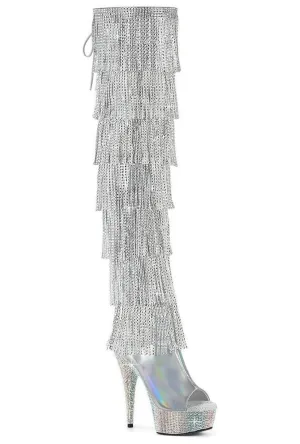 Pleaser BEJEWELED-3017HG-RSF Thigh Boot