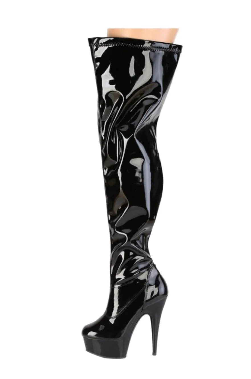Pleaser DELIGHT-3000WCF Thigh Boot