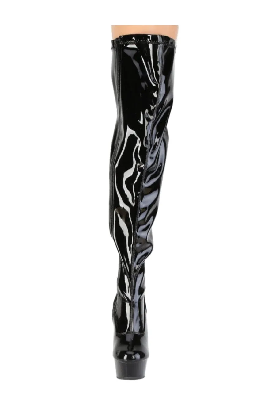 Pleaser DELIGHT-3000WCF Thigh Boot