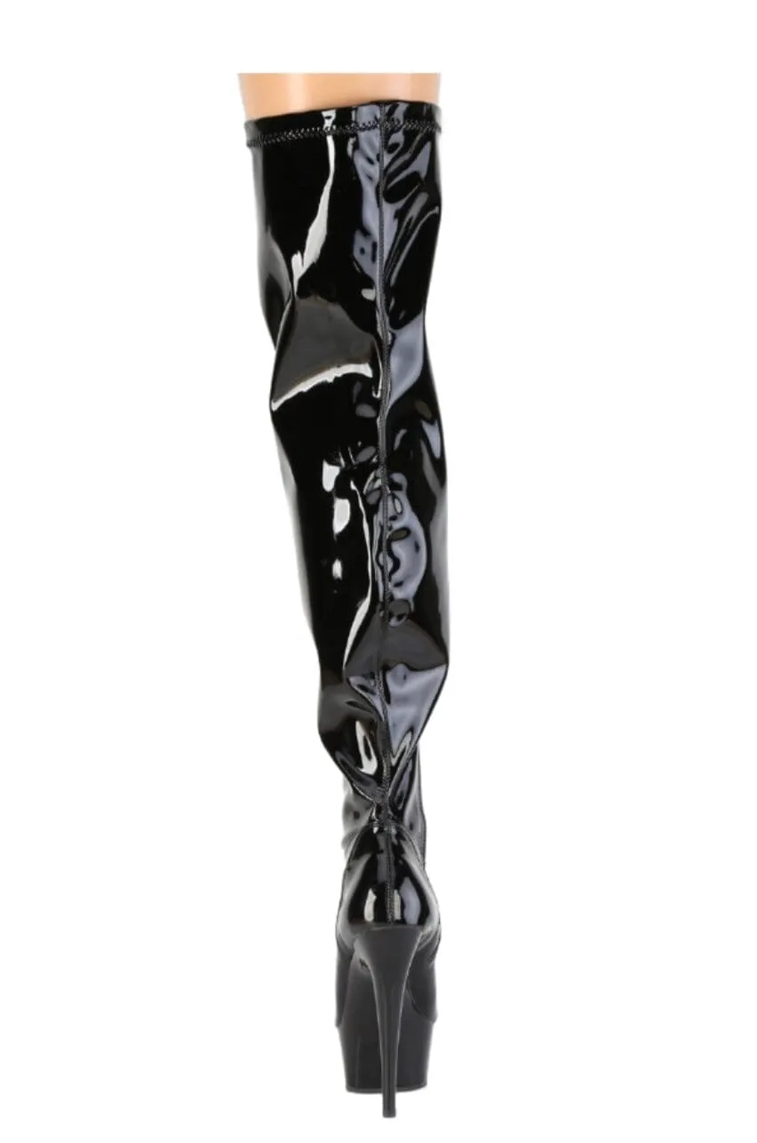 Pleaser DELIGHT-3000WCF Thigh Boot