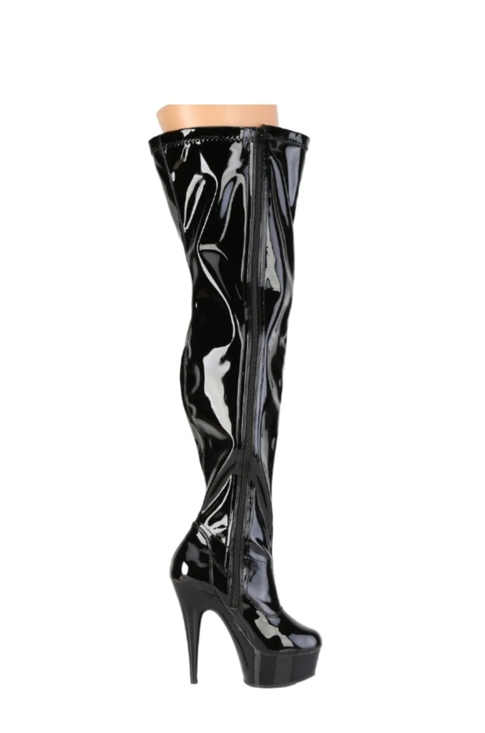 Pleaser DELIGHT-3000WCF Thigh Boot