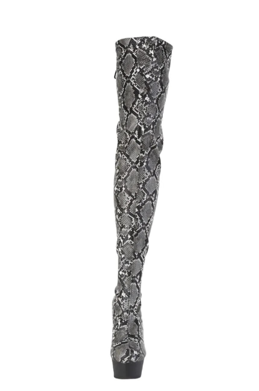 Pleaser DELIGHT-3008SP-BT Thigh Boot