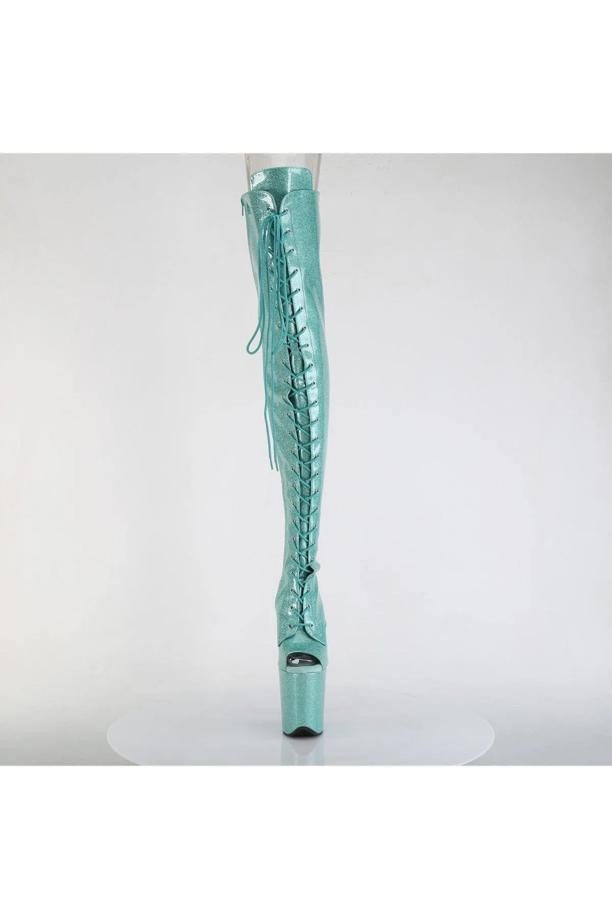 Pleaser FLAMINGO-3021GP Thigh Boot