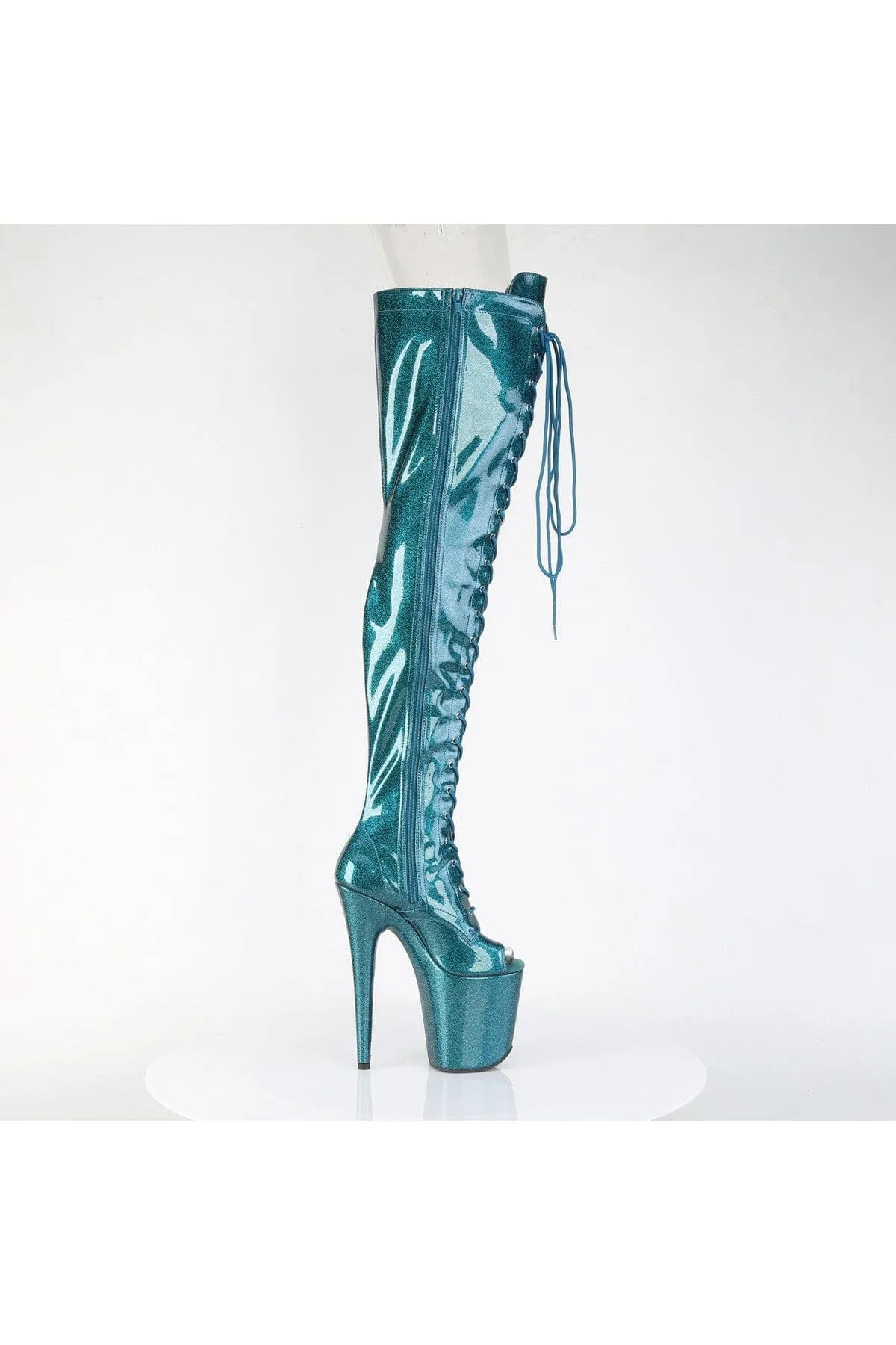 Pleaser FLAMINGO-3021GP Thigh Boot