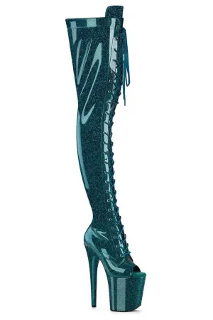 Pleaser FLAMINGO-3021GP Thigh Boot