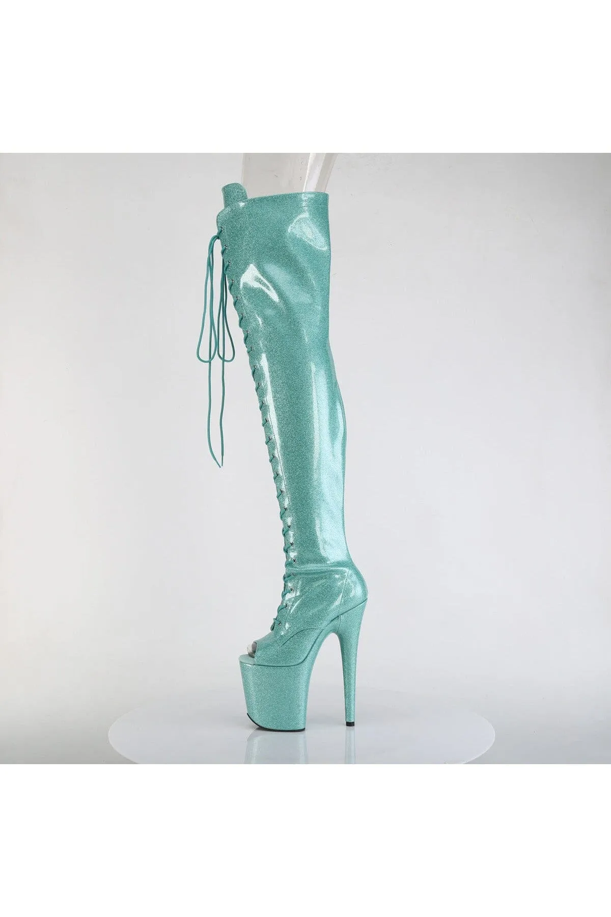 Pleaser FLAMINGO-3021GP Thigh Boot