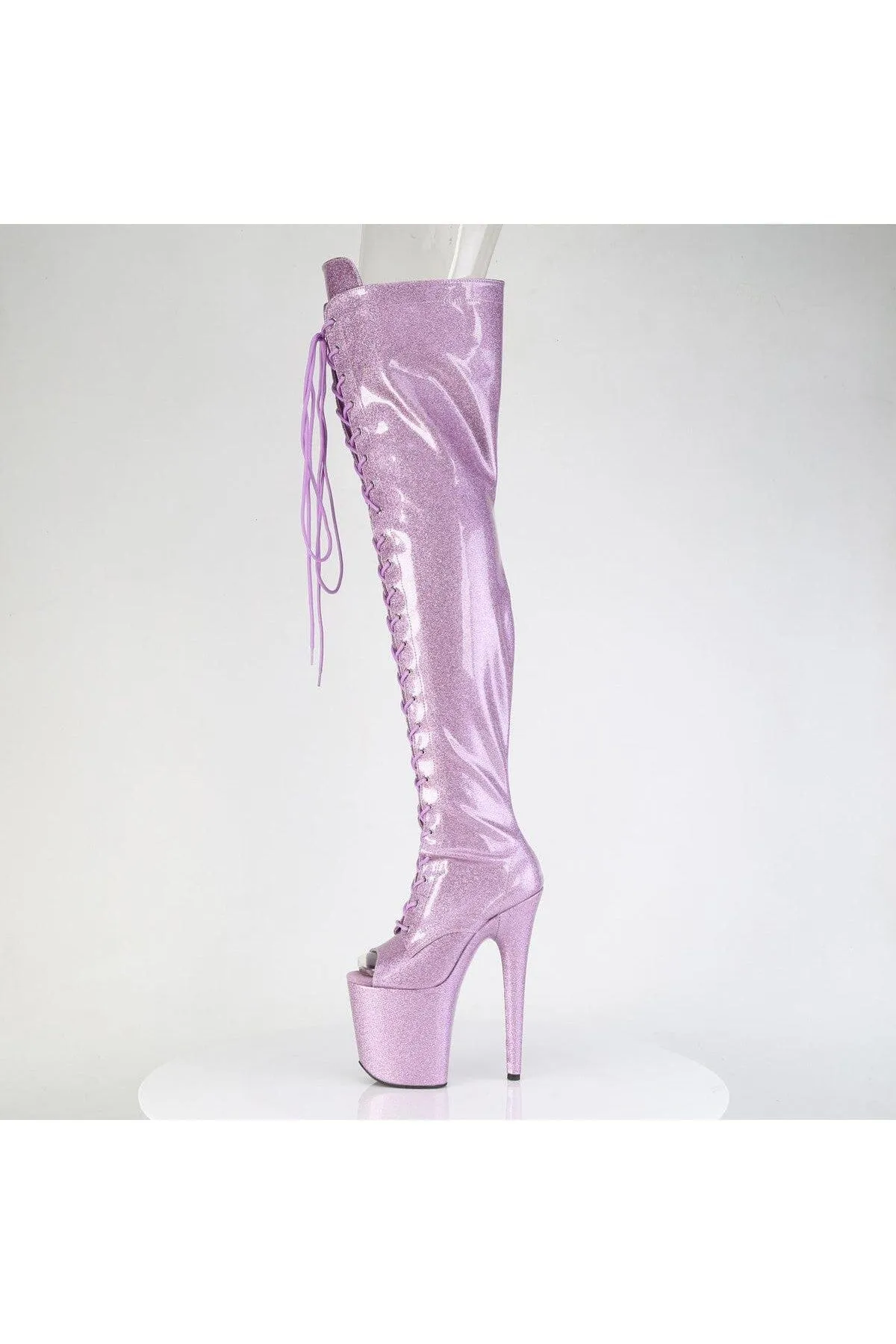 Pleaser FLAMINGO-3021GP Thigh Boot