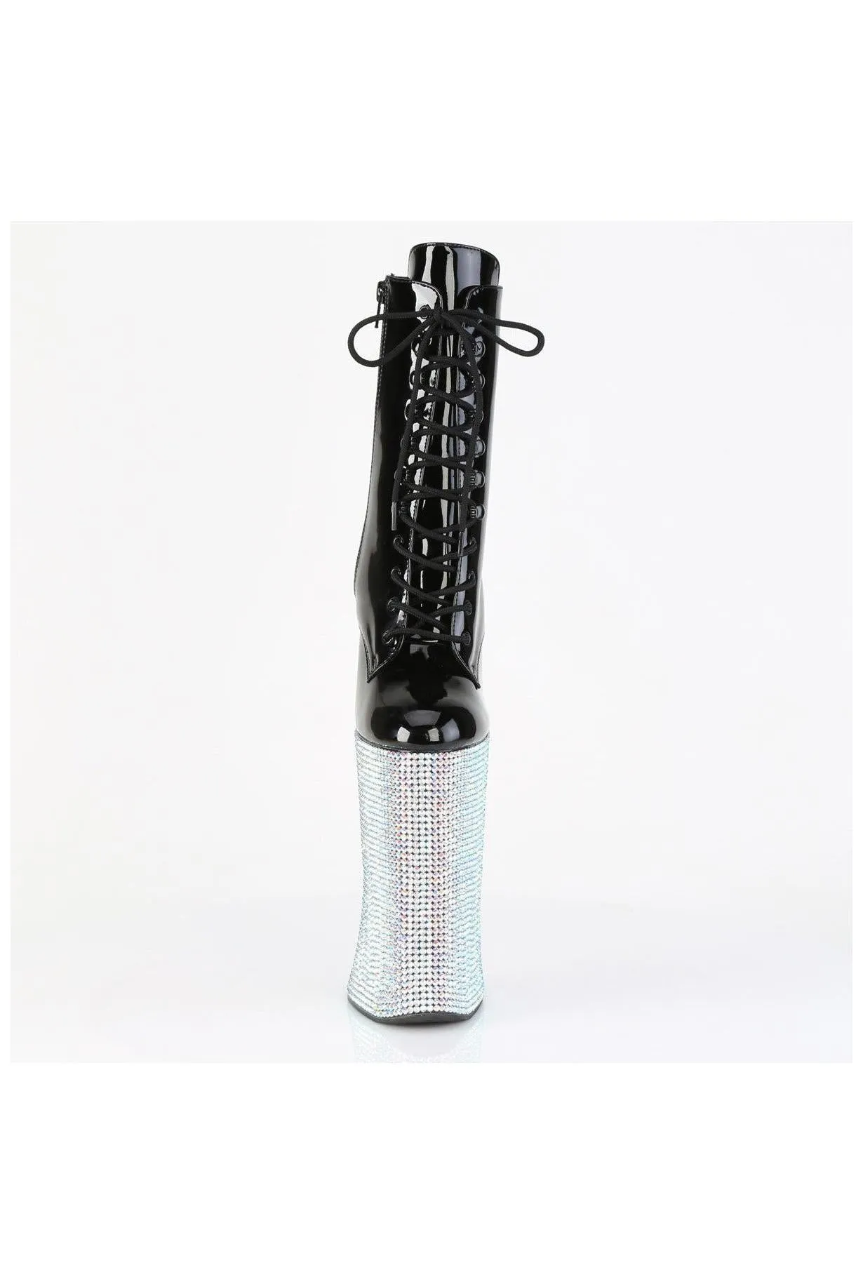 Pleaser FORBIDDEN-1020BEJ Ankle Boot