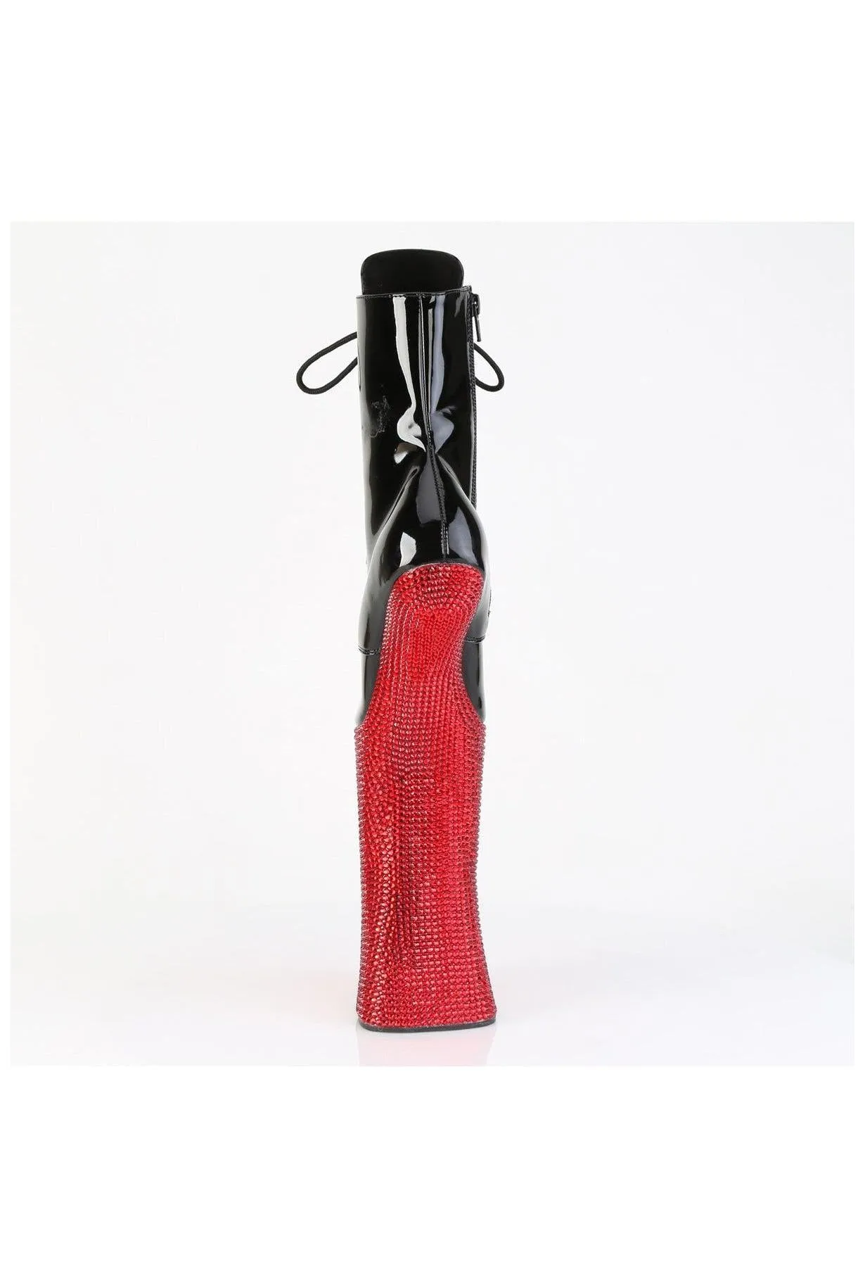 Pleaser FORBIDDEN-1020BEJ Ankle Boot
