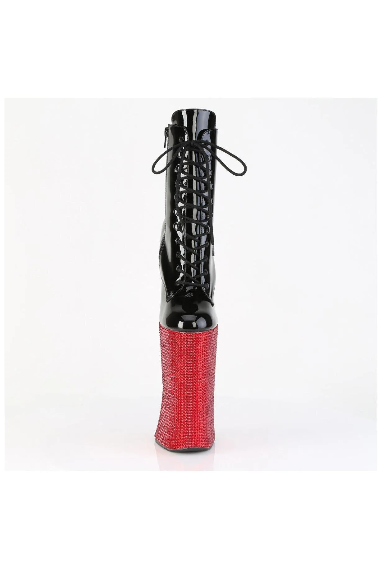 Pleaser FORBIDDEN-1020BEJ Ankle Boot