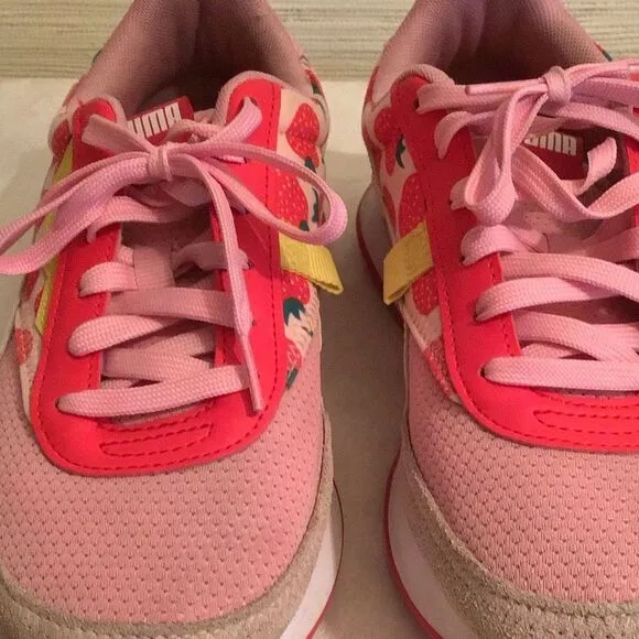Puma Future Rider Sneaker, Summer Treats-Rosewater-Hibiscus-Prism Pink White