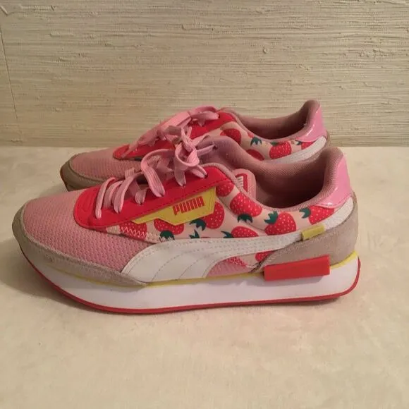 Puma Future Rider Sneaker, Summer Treats-Rosewater-Hibiscus-Prism Pink White