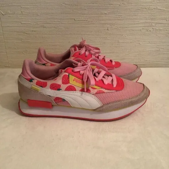 Puma Future Rider Sneaker, Summer Treats-Rosewater-Hibiscus-Prism Pink White