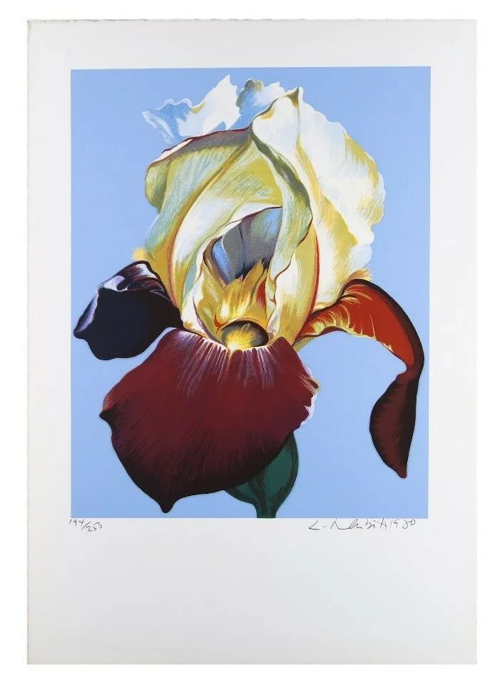 "Iris" by Lowell Blair Nesbitt Portfolio of 3 Signed Silkscreen LE of 250 w/ CoA