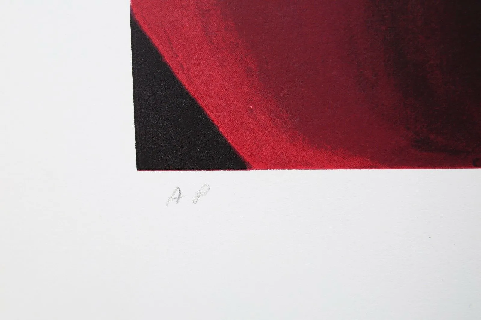 "Red Rose" by Lowell Blair Nesbitt Signed Serigraph AP 28" x 29" w/ CoA