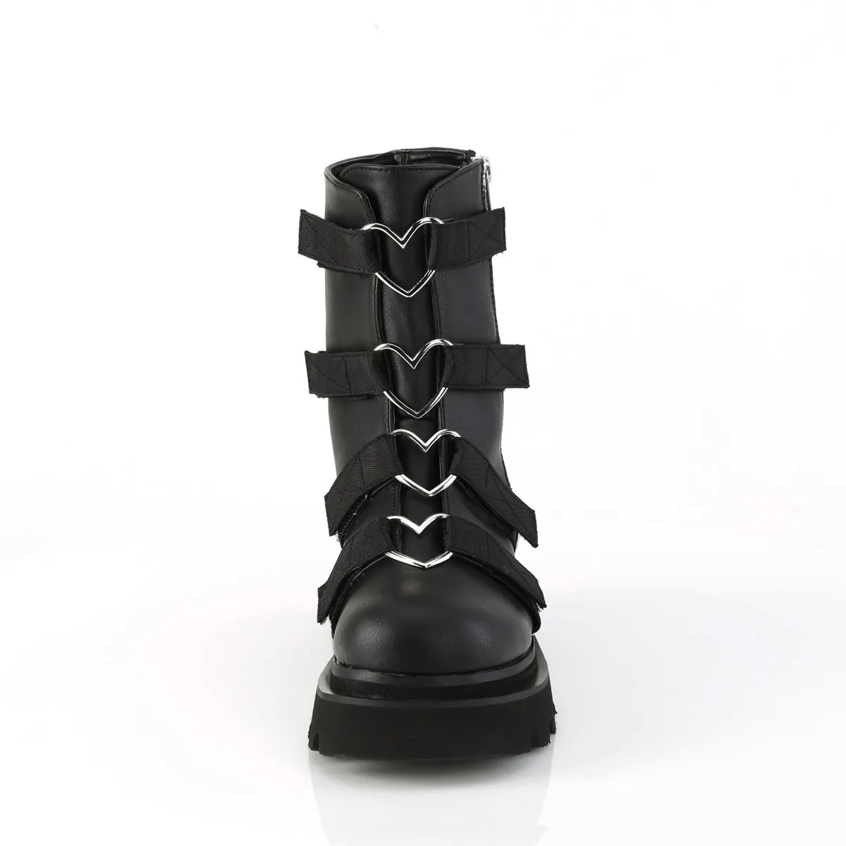 RENEGADE-50  Black Vegan Leather-Nylon