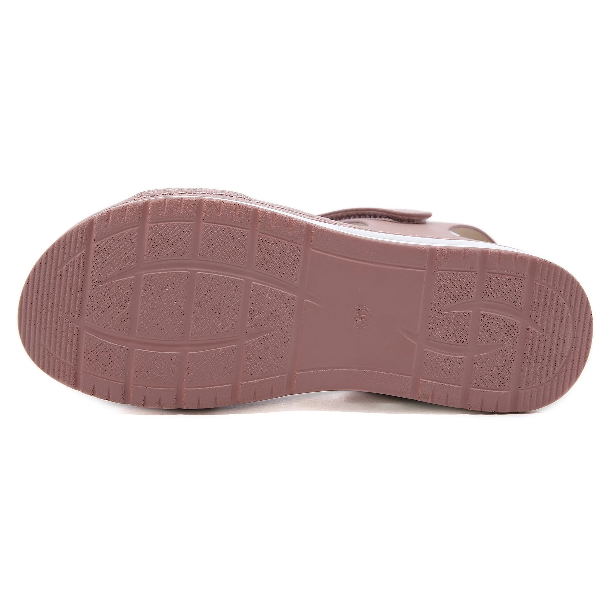 Rhinestone Strap Air Pad Sole Sandal - Pink