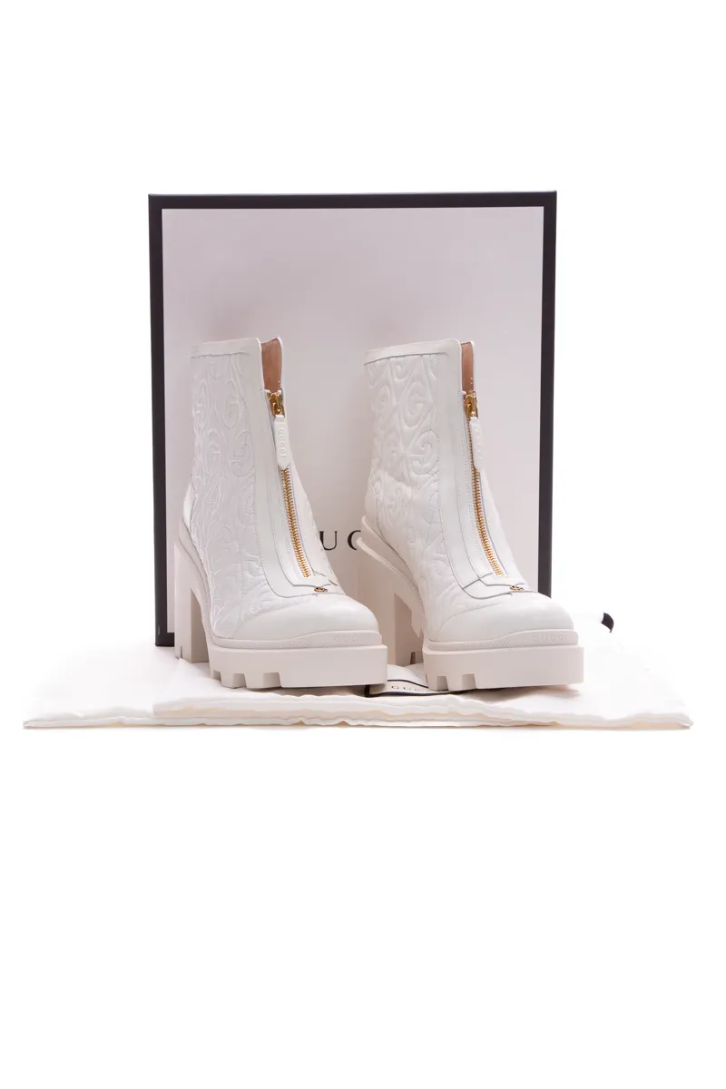 Rhombus Trip Ankle Boots - Size 42