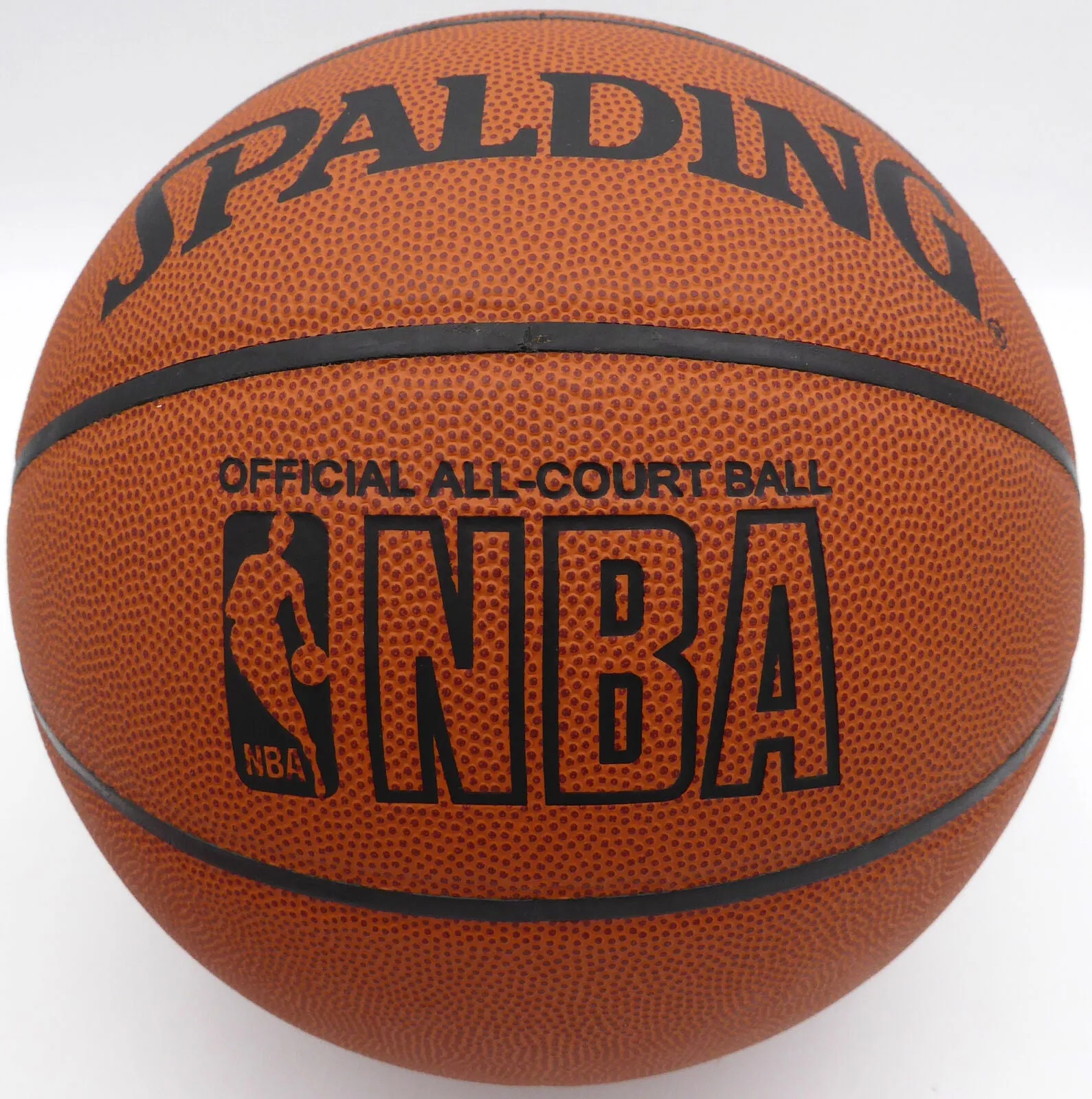 Rick Barry Autographed Spalding All Court Basketball Warriors HOF 1987 JSA