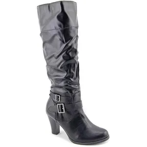 Rudyy Womens Slouched Boots Black