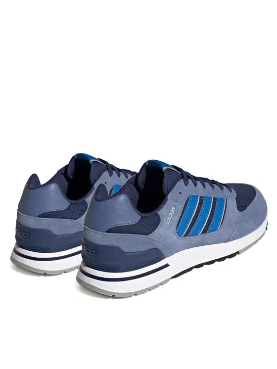 SCARPE ADIDAS RUN 80 SCARPA UOMO SPORTIVA PASSEGGIO MODA AZZURRA