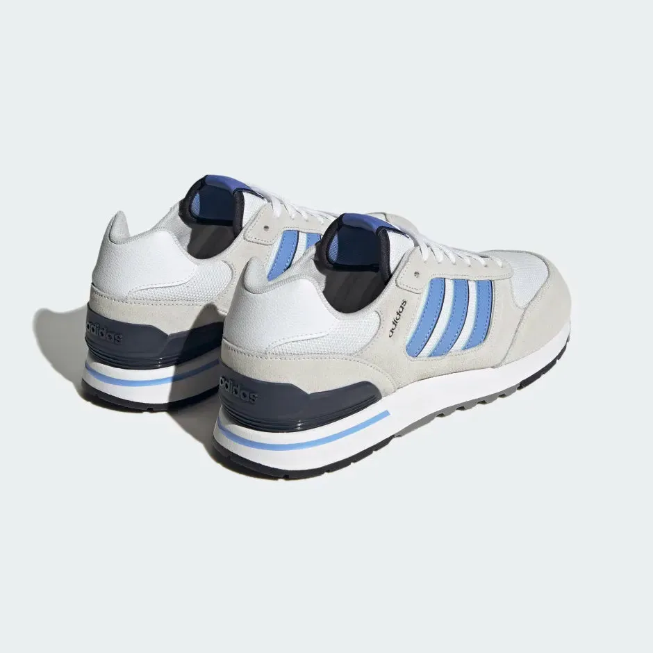 SCARPE ADIDAS RUN 80 SCARPA UOMO SPORTIVA PASSEGGIO MODA AZZURRA