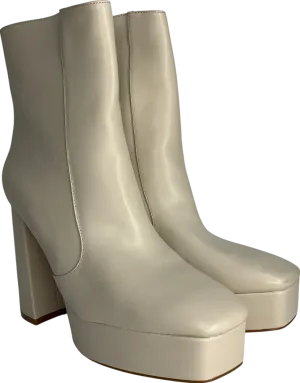 schuh Cream Bloom Platform Boot UK 7 EU 41 👞
