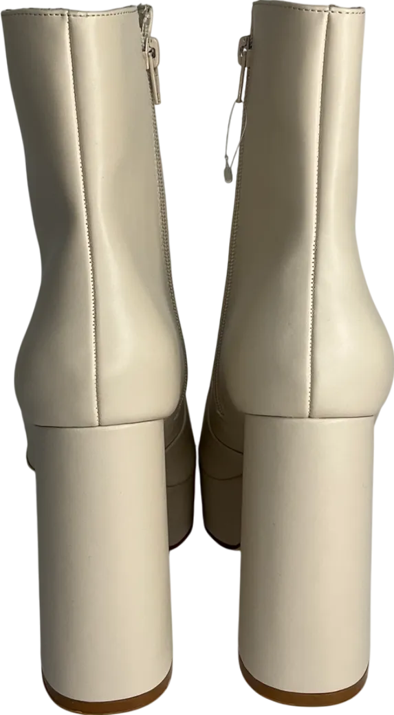 schuh Cream Bloom Platform Boot UK 7 EU 41 👞