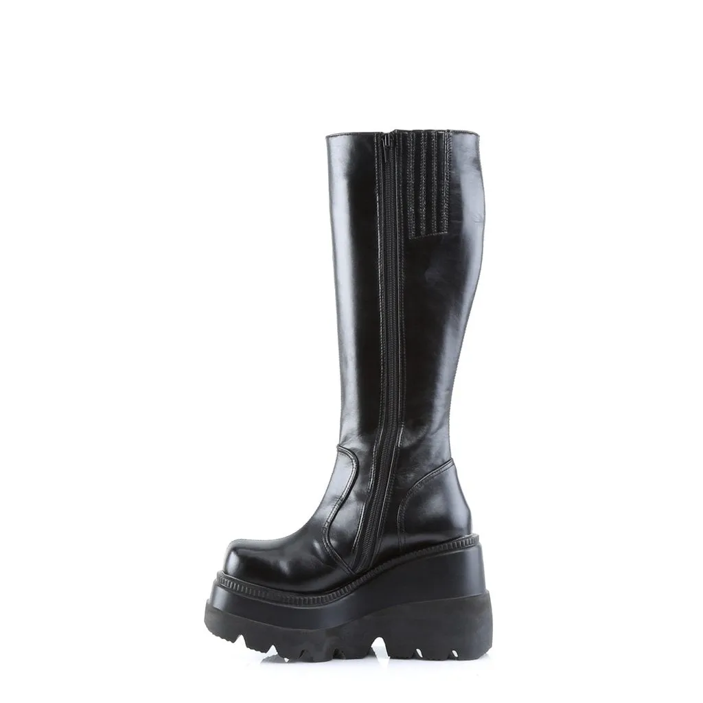 SHAKER-100  Black Vegan Leather