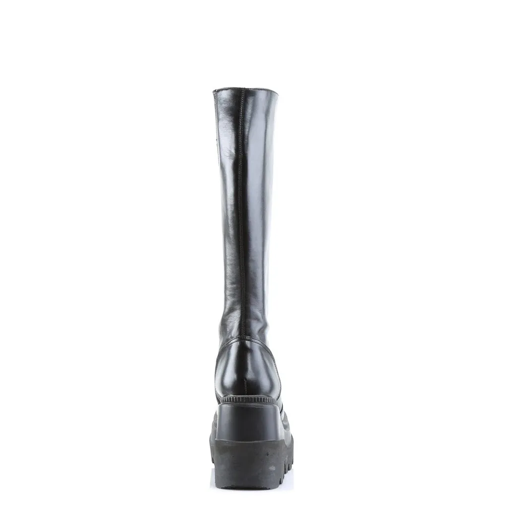 SHAKER-100  Black Vegan Leather