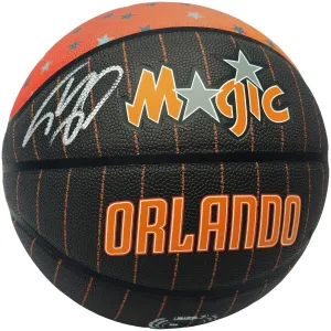 SHAQUILLE O'NEAL AUTOGRAPHED 75TH ANNIVERSARY BASKETBALL MAGIC BECKETT 235721