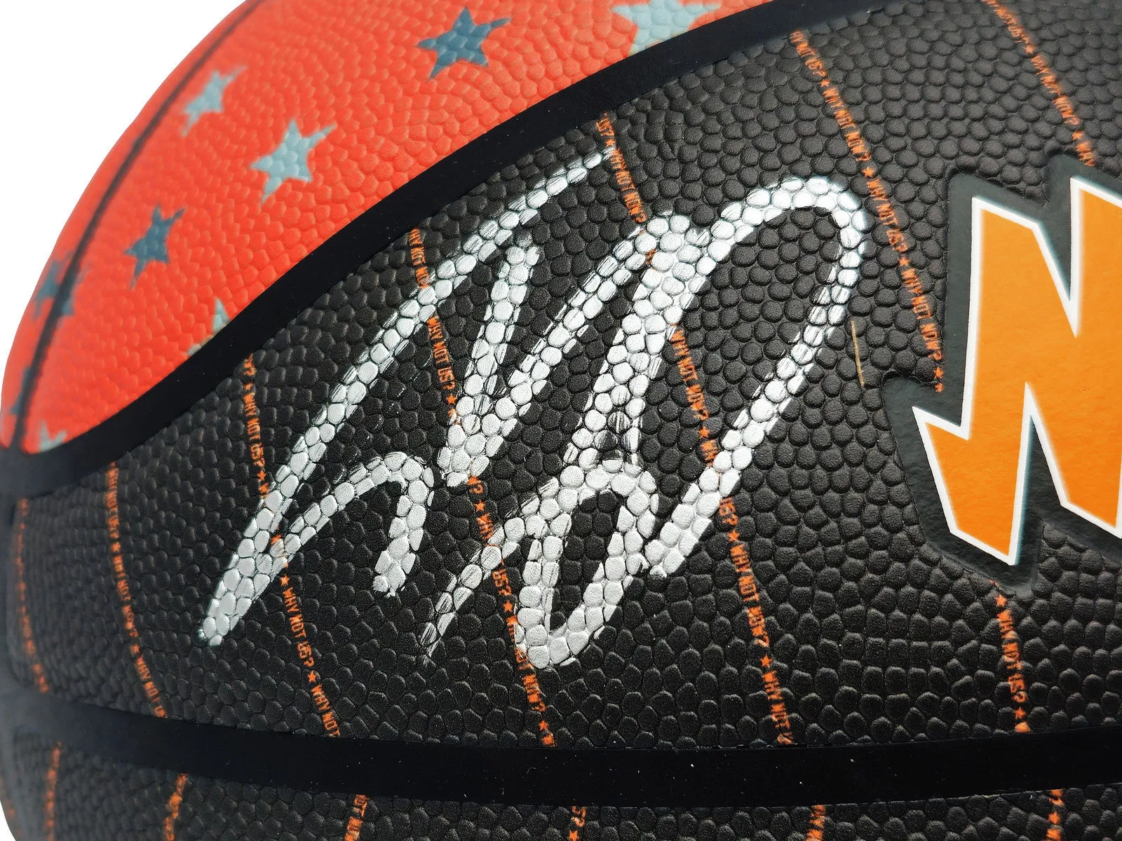 SHAQUILLE O'NEAL AUTOGRAPHED 75TH ANNIVERSARY BASKETBALL MAGIC BECKETT 235721