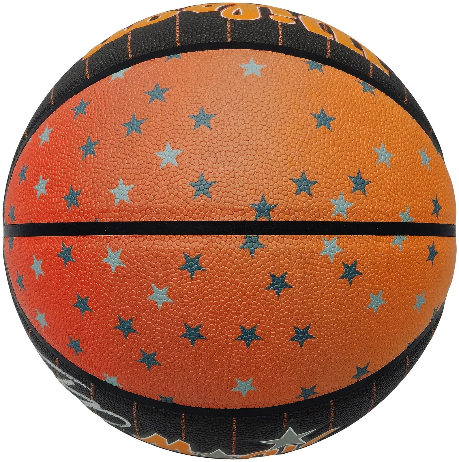 SHAQUILLE O'NEAL AUTOGRAPHED 75TH ANNIVERSARY BASKETBALL MAGIC BECKETT 235721
