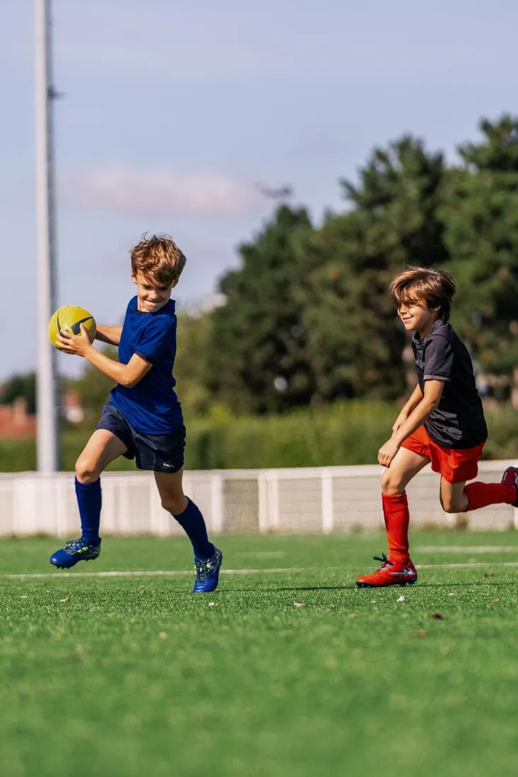 Short de rugby avec poches Enfant - R100