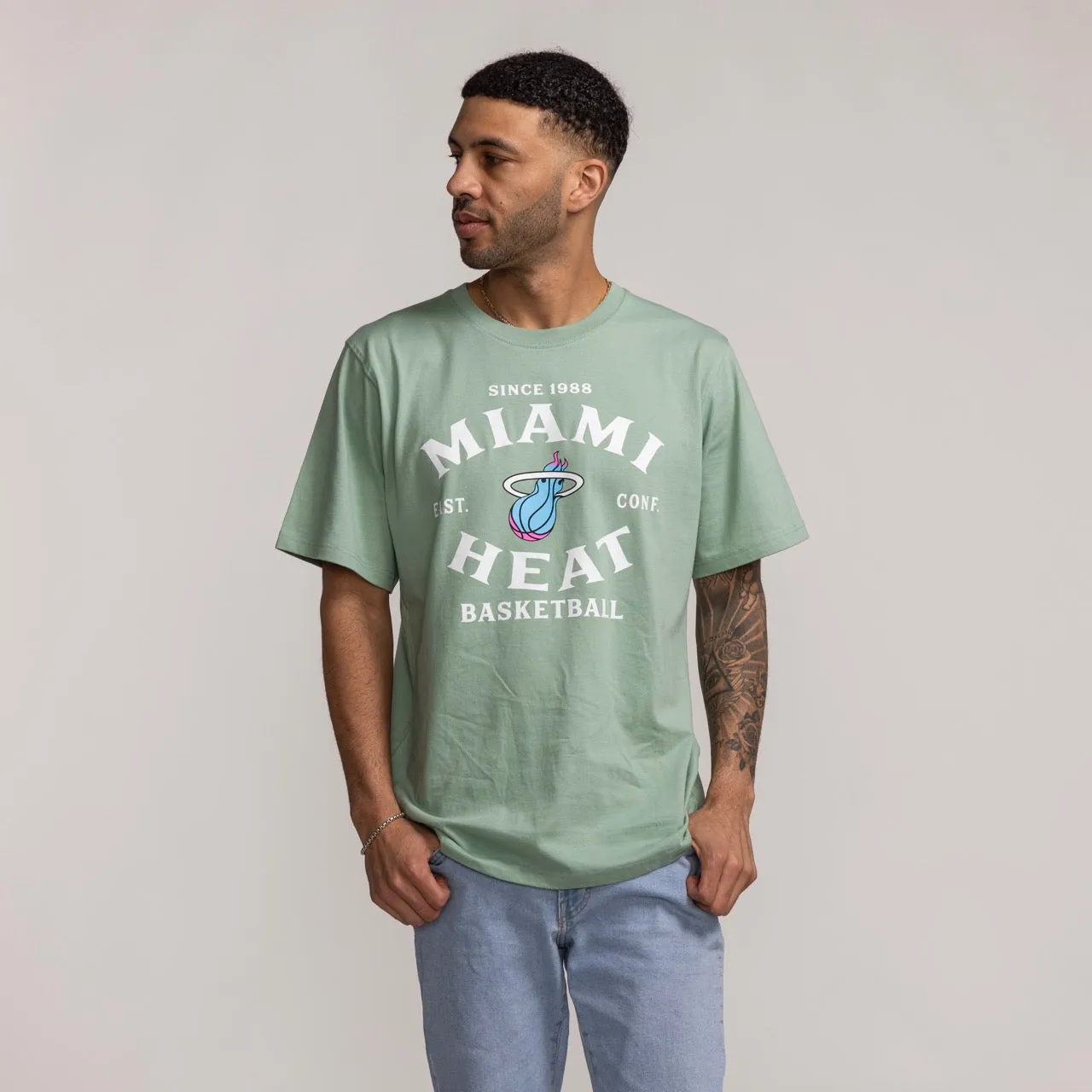 Sportiqe Miami HEAT Original Vice Basketball Tee