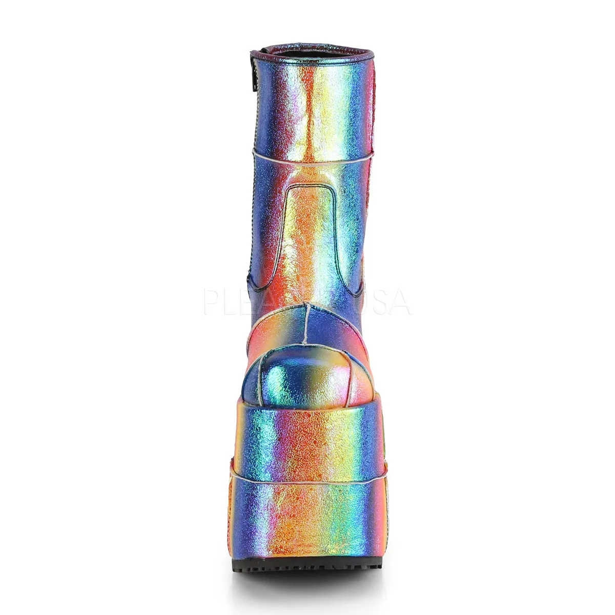 STACK-201  Rainbow Iridescent Vegan Leather