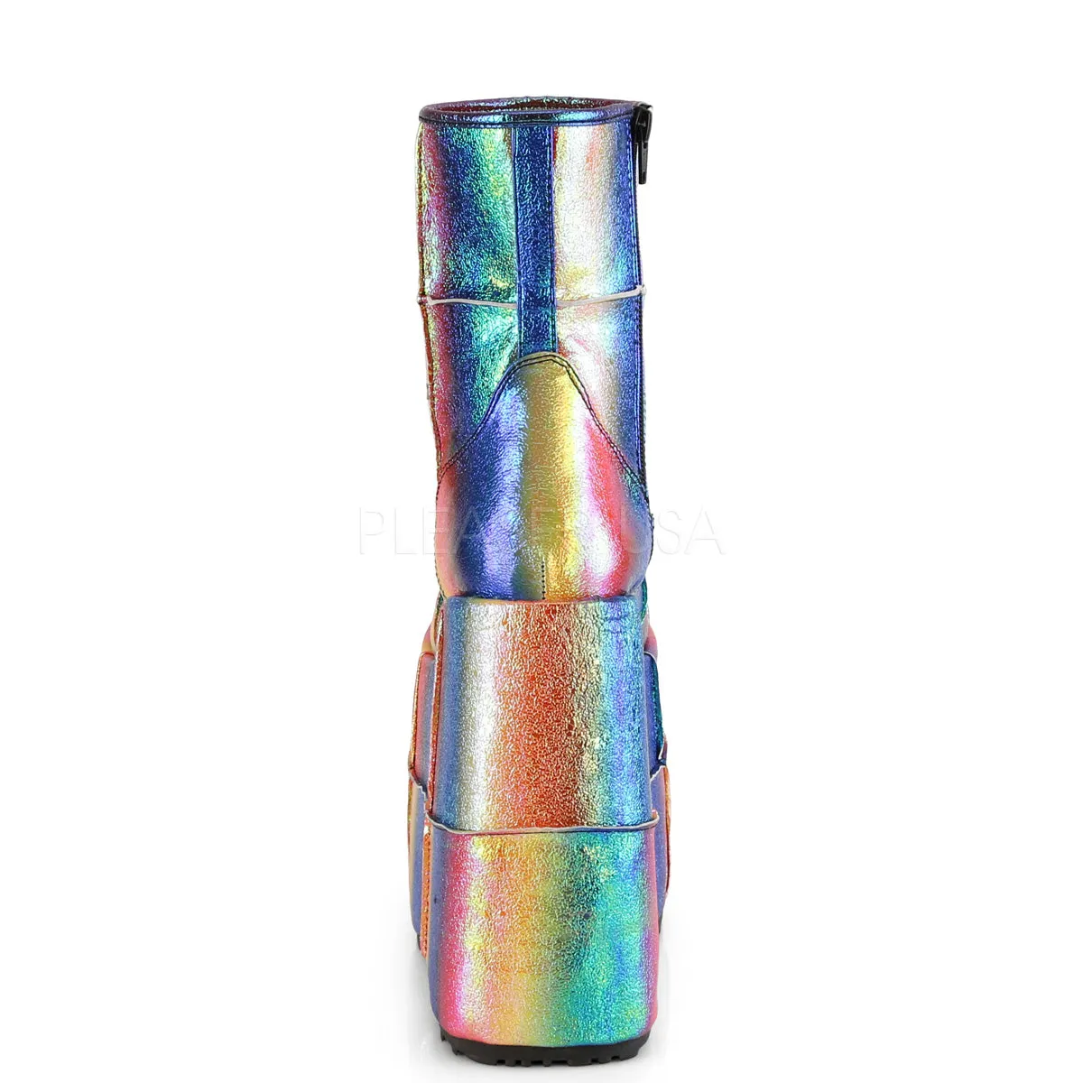 STACK-201  Rainbow Iridescent Vegan Leather